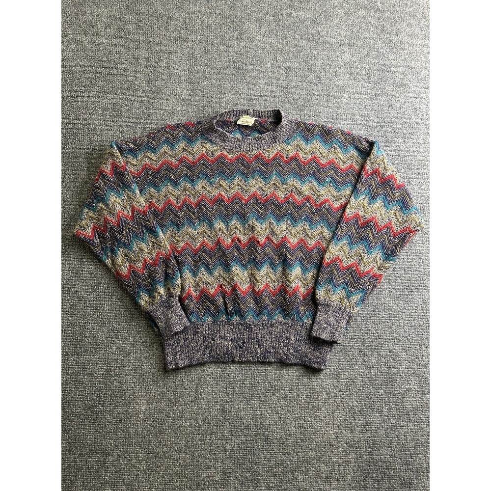 Womens Missoni for Neiman Marcus Zig Zag Knit Sweater Made in Italy, Size S
